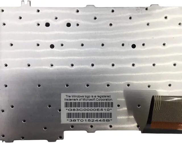 Alt view image 3 of 4 - Toshiba Satellite A25 Laptop Keyboard G83C0000E510 WLJ-5528W