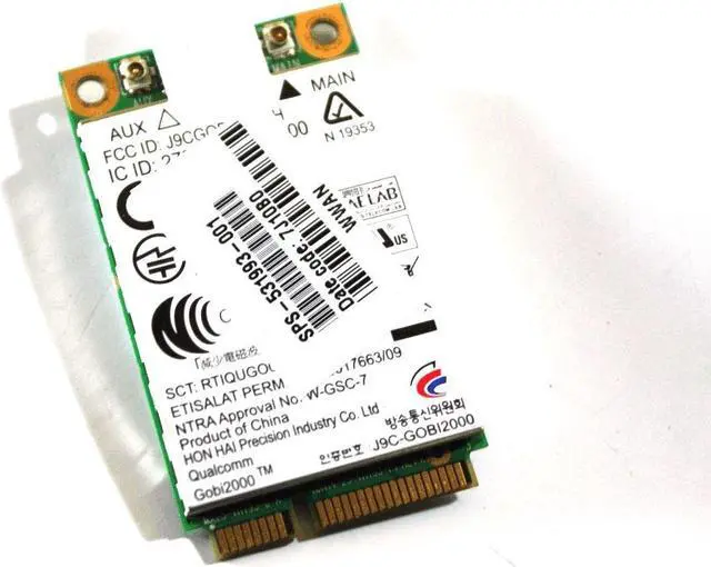 Alt view image 3 of 3 - HP EliteBook 8440P Pavilion DM1 2010NR Laptop Bluetooth Wireless Network Card 531993-001