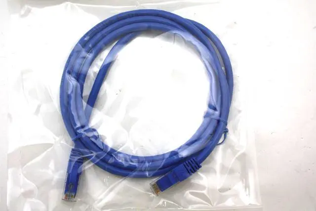 Alt view image 2 of 3 - NEW V7 UTP CAT6 RJ45 M/M BLUE Patch Cable 5Ft/1.5M V7N2C6-05F-BLUS