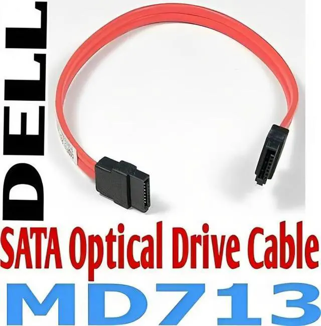 Main image of Dell OptiPlex 755 MD713 9.5' Orange SATA HDD Optical Drive Cable