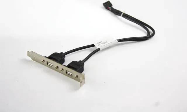 Main image of IBM Lenovo ThinkCentre High Profile PCI Dual USB Adapter Cable 41R3371 42Y8005