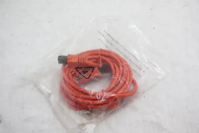 Alt view image 3 of 3 - NEW V7 Cat6 RJ45 M/M Patch Cable 10Ft Orange Snagless Molded V7-C6-10-ORG-S