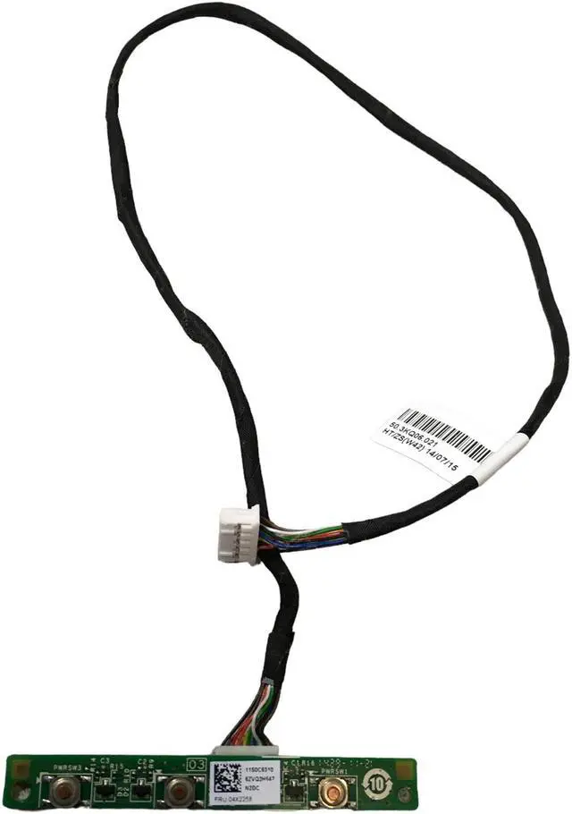 Main image of IBM Lenovo ThinkCentre M73Z Power Button Switch Board W/ Cable 04X2258