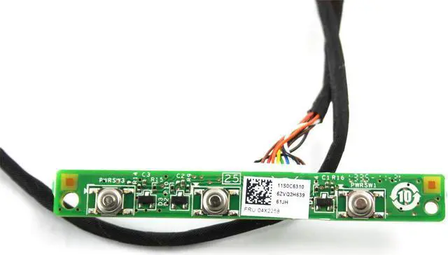 Alt view image 7 of 7 - IBM Lenovo ThinkCentre M73Z Power Button Switch Board W/ Cable 04X2258
