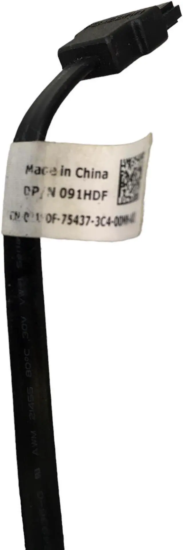 Alt view image 3 of 3 - Dell 5" SATA Cable Straight Connectors OptiPlex 9020 USFF,091HDF 91HDF