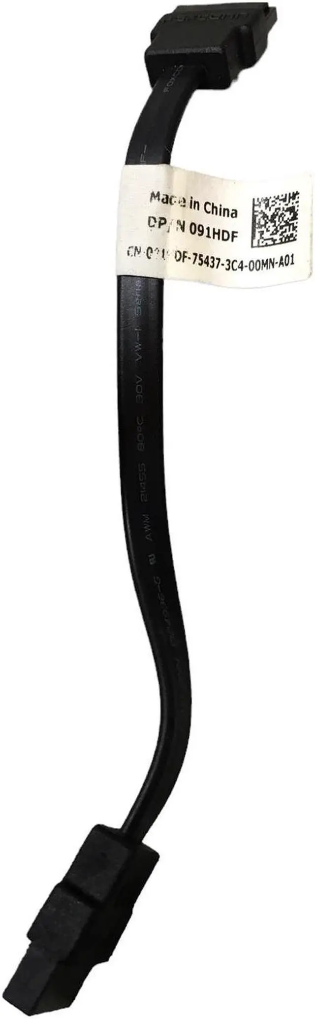 Alt view image 2 of 3 - Dell 5" SATA Cable Straight Connectors OptiPlex 9020 USFF,091HDF 91HDF