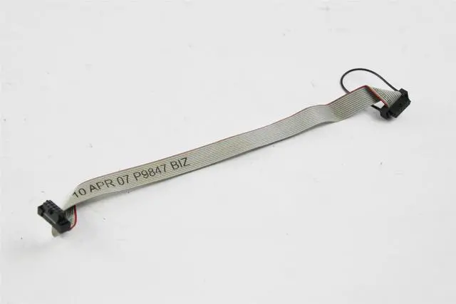 Main image of Dell Optiplex 780 755 760 GX520 GX620 Front Panel LED I/O Cable SFF Ribbon Cable 10" P9847 0P9847
