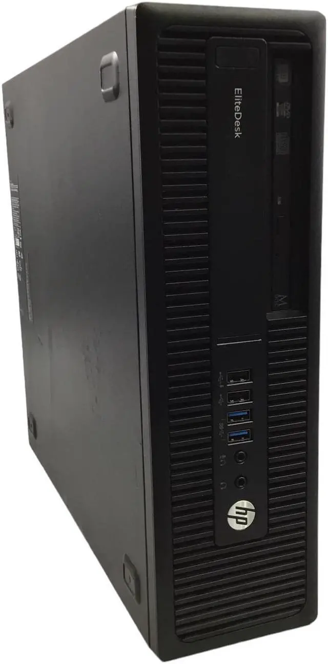 Alt view image 2 of 3 - HP EliteDesk 705 G2 SFF AMD PRO A4-8350B R5 | 8GB | 500GB | DVDRW | WIFI | Wired Mouse and Keyboard | Windows 10 Home