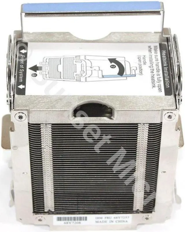 Alt view image 2 of 3 - IBM x3850 X5, x3950 X5 Server Heatsink 68Y7257 68Y7208