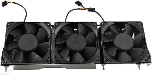 Alt view image 2 of 6 - Dell Precision T5810 T7810 T3610 T3600 Front 3 Fan Assembly 4-PiN PULL 1B3365H00