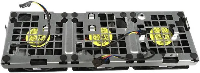 Alt view image 4 of 6 - Dell Precision T5810 T7810 T3610 T3600 Front 3 Fan Assembly 4-PiN PULL 1B3365H00