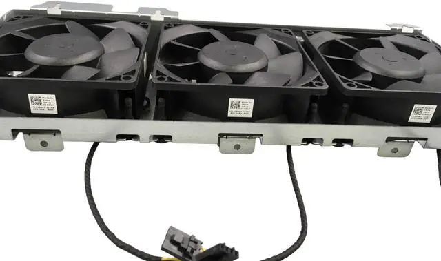 Alt view image 3 of 6 - Dell Precision T5810 T7810 T3610 T3600 Front 3 Fan Assembly 4-PiN PULL 1B3365H00