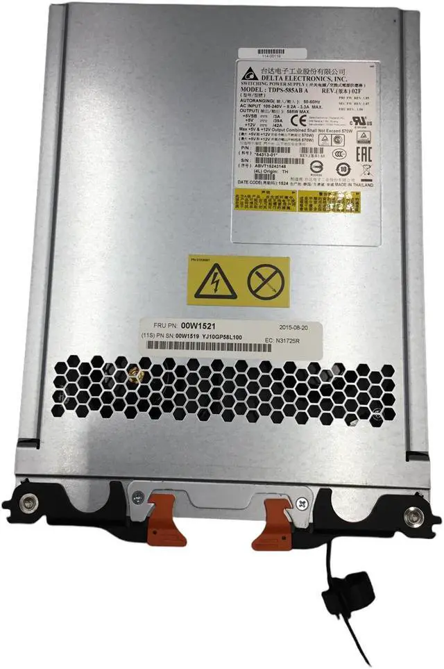 Alt view image 4 of 4 - Delta Electronics TDPS-585AB Power Supply 585W 00W1521 54313-01