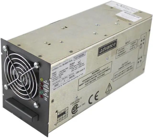 Main image of Rockwell Power Clinic Advance TWF1000R54 Server Power Supply 115-230V 770-1160W 99-004115-A 972-620-9711