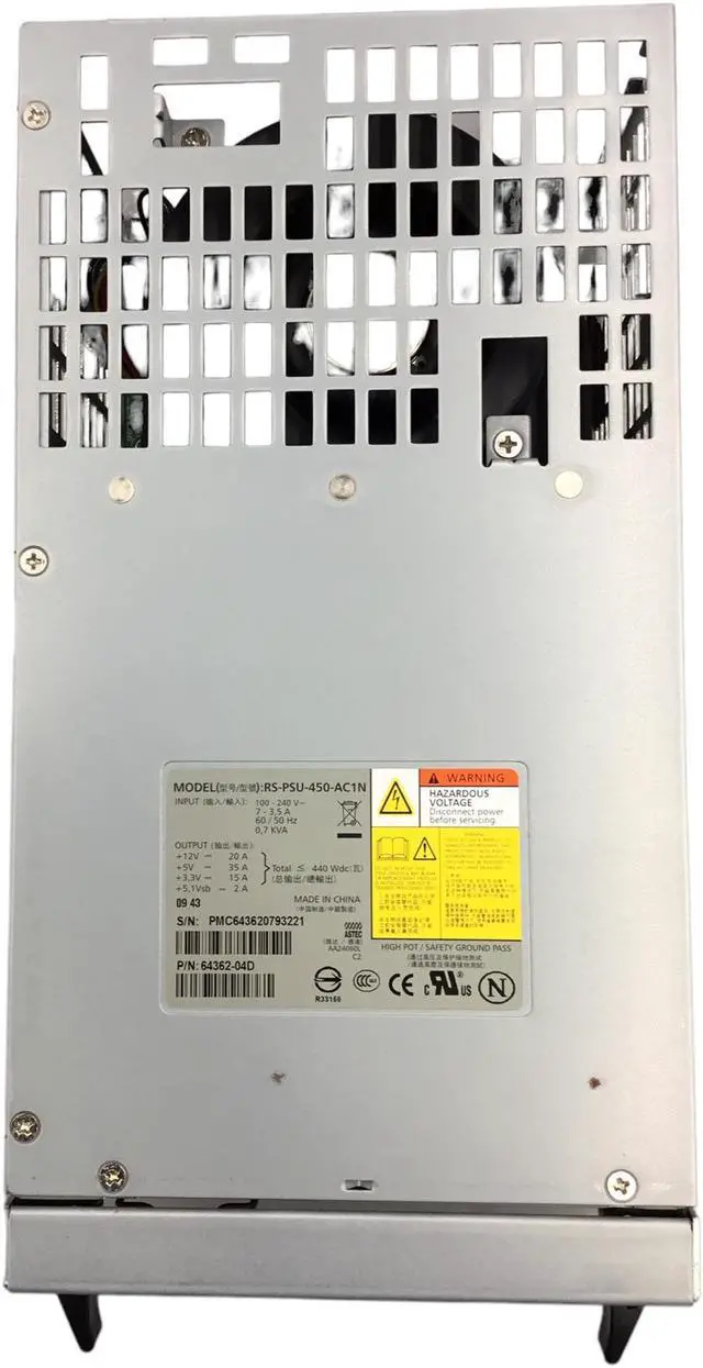 Alt view image 4 of 5 - Astec RS-PSU-450-AC1N 440W Power Supply 64362-04D