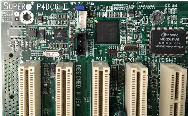 Alt view image 4 of 5 - SUPER P4DC6+II Mainboard workstation server motherboard REV 2.0