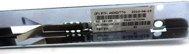 Alt view image 2 of 3 - IBM X-Series IDATAPLEX DX360 M3 Hard Drive Caddy Server 2.5" Simple Swap Tray 46M2770