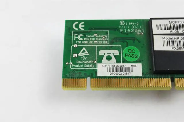 Alt view image 6 of 6 - Genuine Acer Aspire Fax Modem High Profile HPI56M3