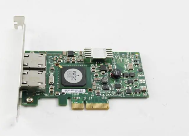Alt view image 2 of 3 - Dell NetXtreme II High Profile Dual-Port PCI Network Adapter Card F169G 0F169G CM-9570A0907G