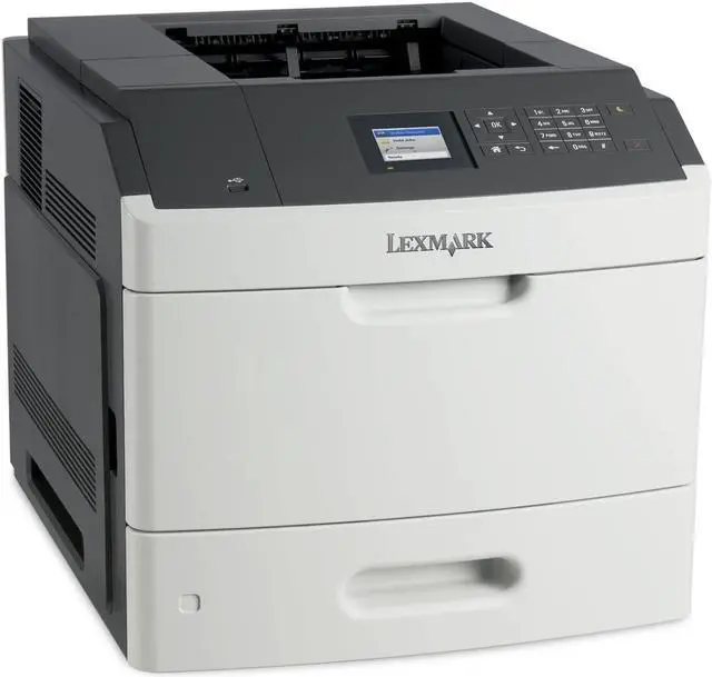Alt view image 3 of 4 - Lexmark MS810n 1200 x 1200 dpi USB/Ethernet Workgroup Monochrome Laser Printer
