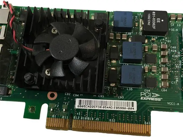 Alt view image 2 of 7 - X520-T2 Intel 2 Port 10Gbps PCI-E 2.0 X8 Ethernet Adapter CPU-E76983 E95990-004