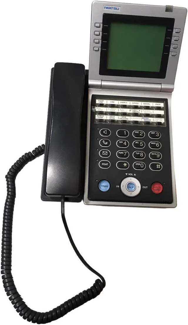 Main image of IWATSU OMEGA-PHONE Enhanced Digital Telephone with 6-line LCD NR-A-18SKTD, ADIX