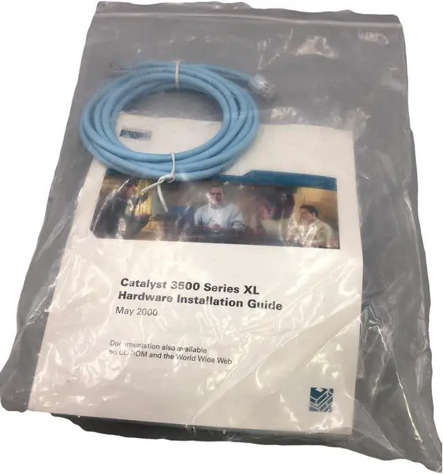 Alt view image 2 of 4 - Catalyst 3500 Series XL Guide BOOK + CD + CABLE,800-05714-01,74-0495-01