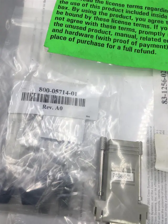Alt view image 4 of 4 - Catalyst 3500 Series XL Guide BOOK + CD + CABLE,800-05714-01,74-0495-01