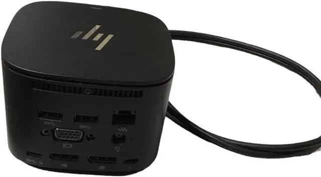 Alt view image 5 of 7 - HP Thunderbolt 120V G2 HSN-IXO1 Docking Station