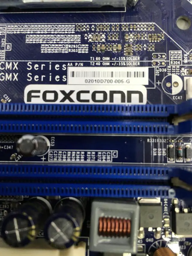 Alt view image 5 of 5 - Foxconn 45GMX Motherboard With I/O Back Plate 02010D700-005-G
