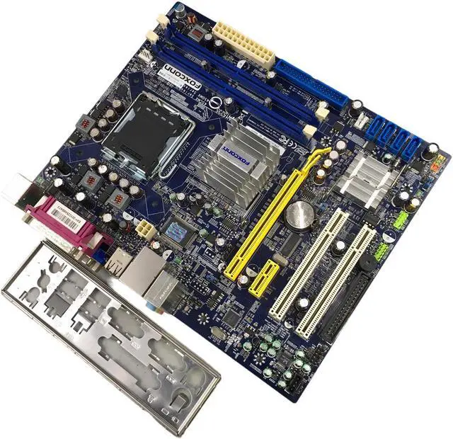 Alt view image 2 of 5 - Foxconn 45GMX Motherboard With I/O Back Plate 02010D700-005-G