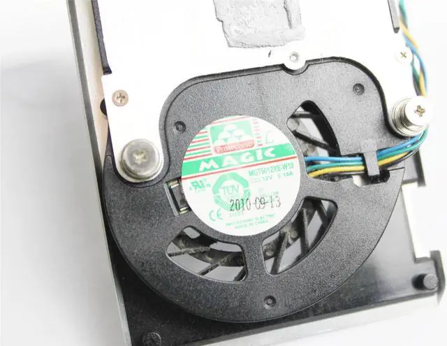 Alt view image 6 of 6 - PNY NVidia Quadro FX 380 FX380 Graphics Card Cooling Fan & Heatsink W/ High Profile Dual DVI Port PCI Bracket & Screws MGT5012XB-W10 VCQFX380-PCIE-T