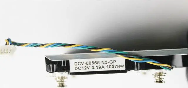 Alt view image 4 of 6 - PNY NVidia Quadro FX 380 FX380 Graphics Card Cooling Fan & Heatsink W/ High Profile Dual DVI Port PCI Bracket & Screws MGT5012XB-W10 VCQFX380-PCIE-T