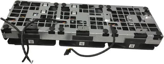 Alt view image 2 of 6 - Dell 1B33FUE00 Precision T7810 T5810 3-Fan Cage 6YVJRx3 4 Pin Black Header Cable
