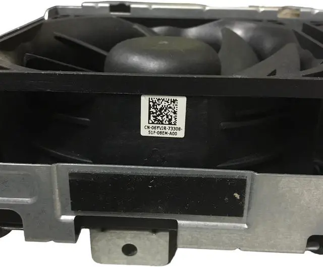 Alt view image 6 of 6 - Dell 1B33FUE00 Precision T7810 T5810 3-Fan Cage 6YVJRx3 4 Pin Black Header Cable