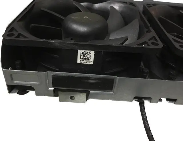 Alt view image 5 of 6 - Dell 1B33FUE00 Precision T7810 T5810 3-Fan Cage 6YVJRx3 4 Pin Black Header Cable