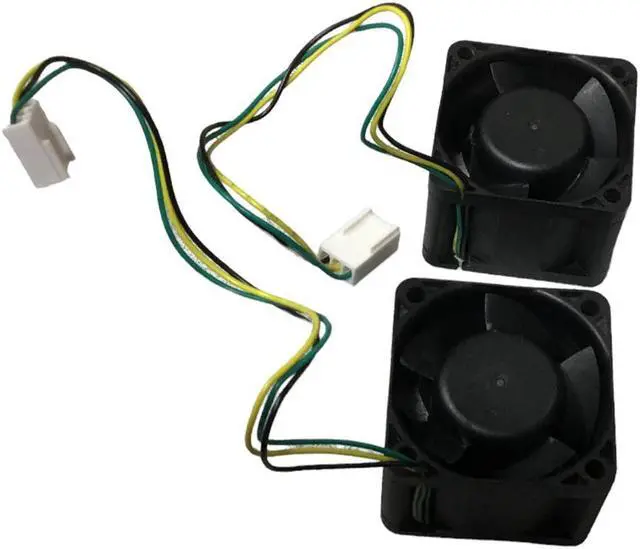 Alt view image 2 of 3 - LOT OF 2 FOXCONN PIA040H12P 4028 DC12V 0.81A computer case PWM cooling fan