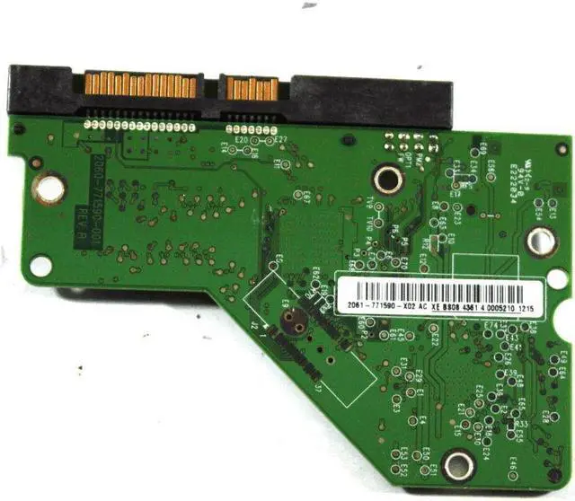 Alt view image 3 of 3 - Western Digital WD2500AAJS-75M0A0, 2061-771590-X06 02P, WD SATA 3.5 PCB Board