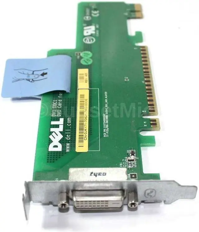 Main image of DELL Optiplex 740 SFF DDC1 Low Profile DVI PCI Video Graphics Card JK171 0JK171