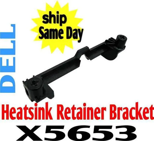 Alt view image 3 of 3 - Dell Optiplex 380 755 760 780 Desktop Heatsink Retainer Bracket X5653 w/ Screws