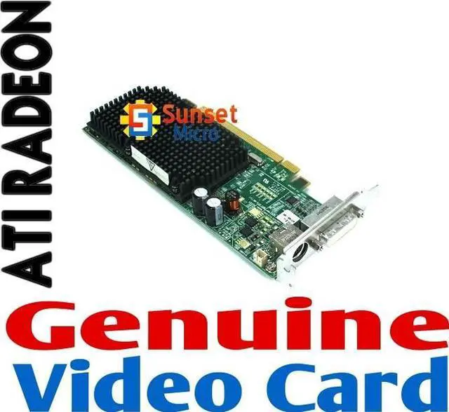Main image of Dell ATI Radeon X1300 128MB Low Profile DVI S-VIDEO PCI-E Video Graphics Card KN303 0KN303 102A7710920