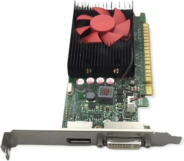 Alt view image 4 of 5 - HP NVIDIA GeForce GT730 2GB GDDR3 DVI Displayport Video Card HP 917882 918360