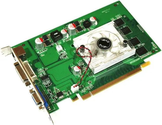 Main image of EVGA NVidia GeForce 8400GS 512MB Video Card High Profile PCI-e VGA/DVI /TV out 512-P2-N738-LR