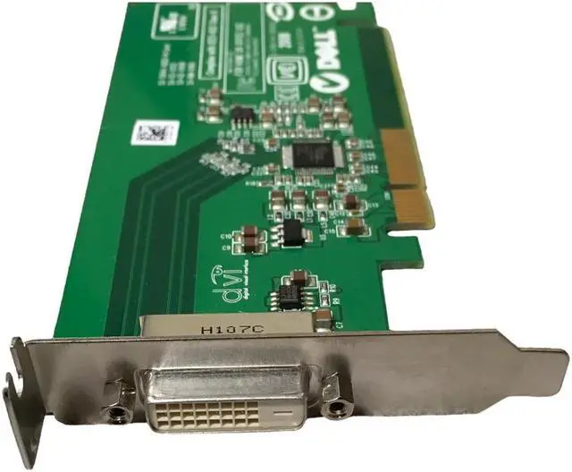 Alt view image 2 of 4 - Dell DVI-D Low-Profile Video Card 0FH868 FH868