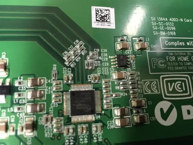 Alt view image 4 of 4 - Dell DVI-D Low-Profile Video Card 0FH868 FH868