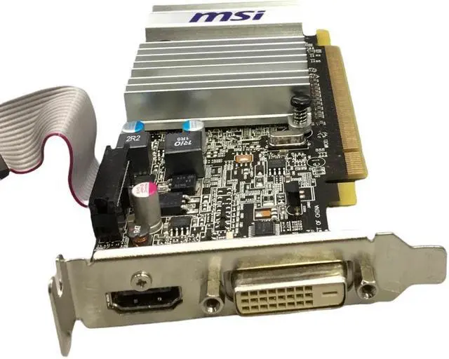 Alt view image 6 of 6 - MSI ATI Radeon HD 5450 1GB PCI-E HDMI DVI R5450-MD1GD3H/LP