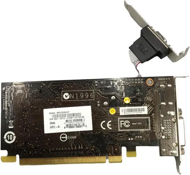 Alt view image 5 of 6 - MSI ATI Radeon HD 5450 1GB PCI-E HDMI DVI R5450-MD1GD3H/LP