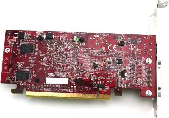 Alt view image 2 of 2 - IBM ATI Radeon PCI Video Card High Profile 128MB DVI TV Out 46R4159