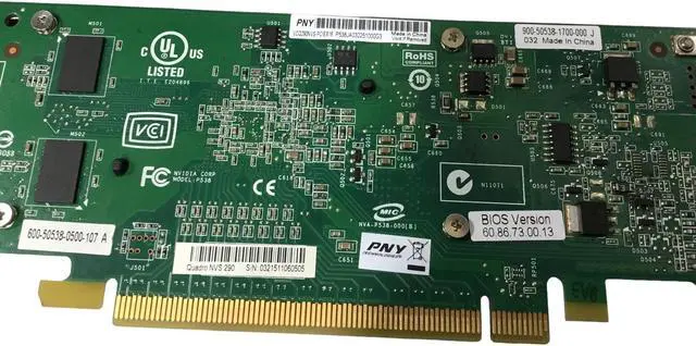 Placa De Vídeo Nvidia Quadro Nvs 290 Pci-e 256mb - Dms-59