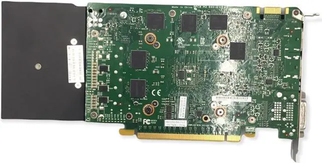 Alt view image 2 of 5 - HP Nvidia Quadro K4000 3GB Graphics Card 700104-001 No Bracket